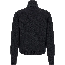 Blue Wool Cardigan