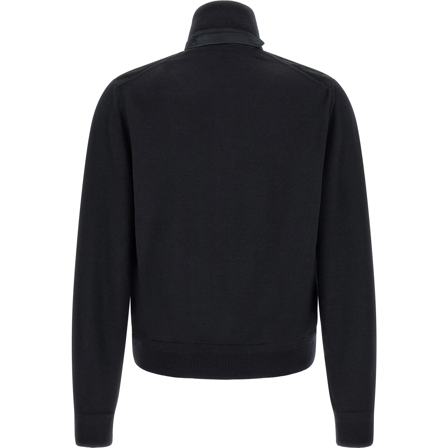 Blue Wool Cardigan