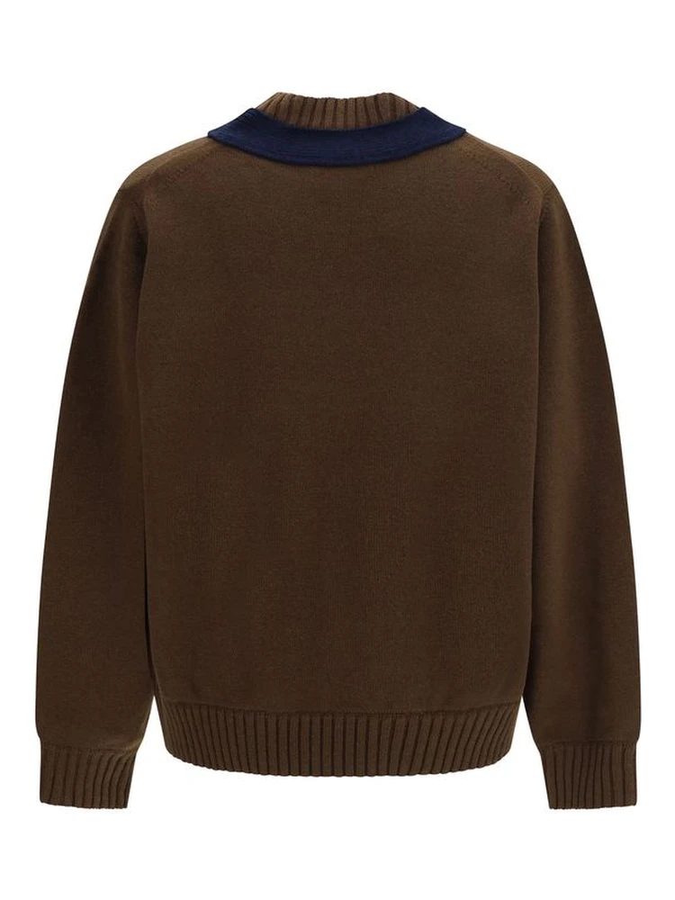 Brown Wool Oves Aries Sweatshirt alternative