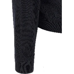 Blue Wool Cardigan