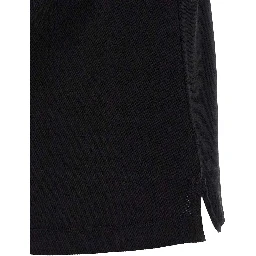 Black Cotton Polo Shirt