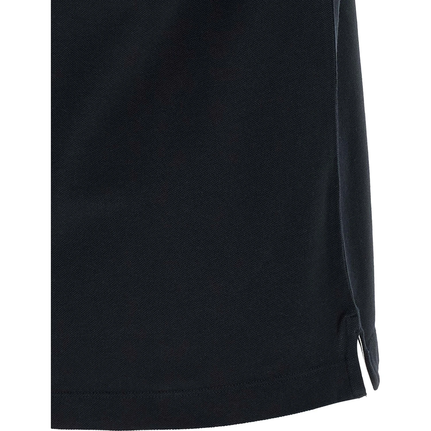 Blue Cotton Polo Shirt