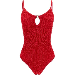 Multicolor Polyamide One-Piece Swimsuit