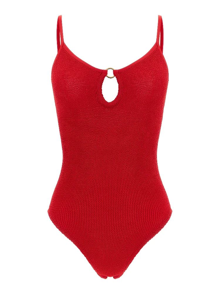 Multicolor Polyamide One-Piece Swimsuit