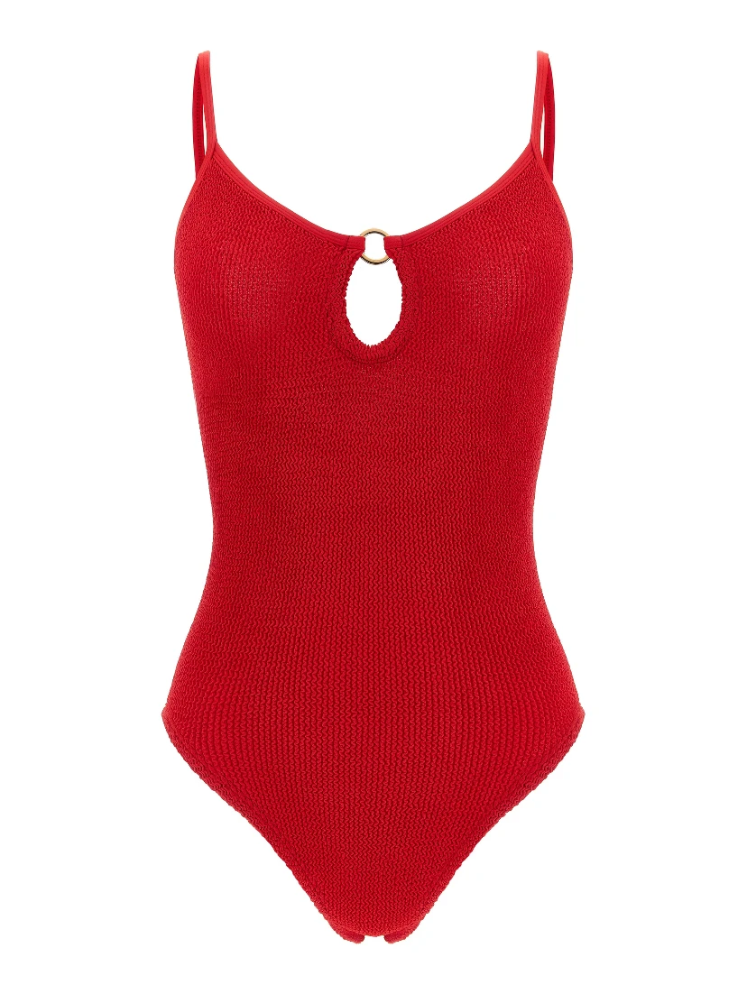 Multicolor Polyamide One-Piece Swimsuit