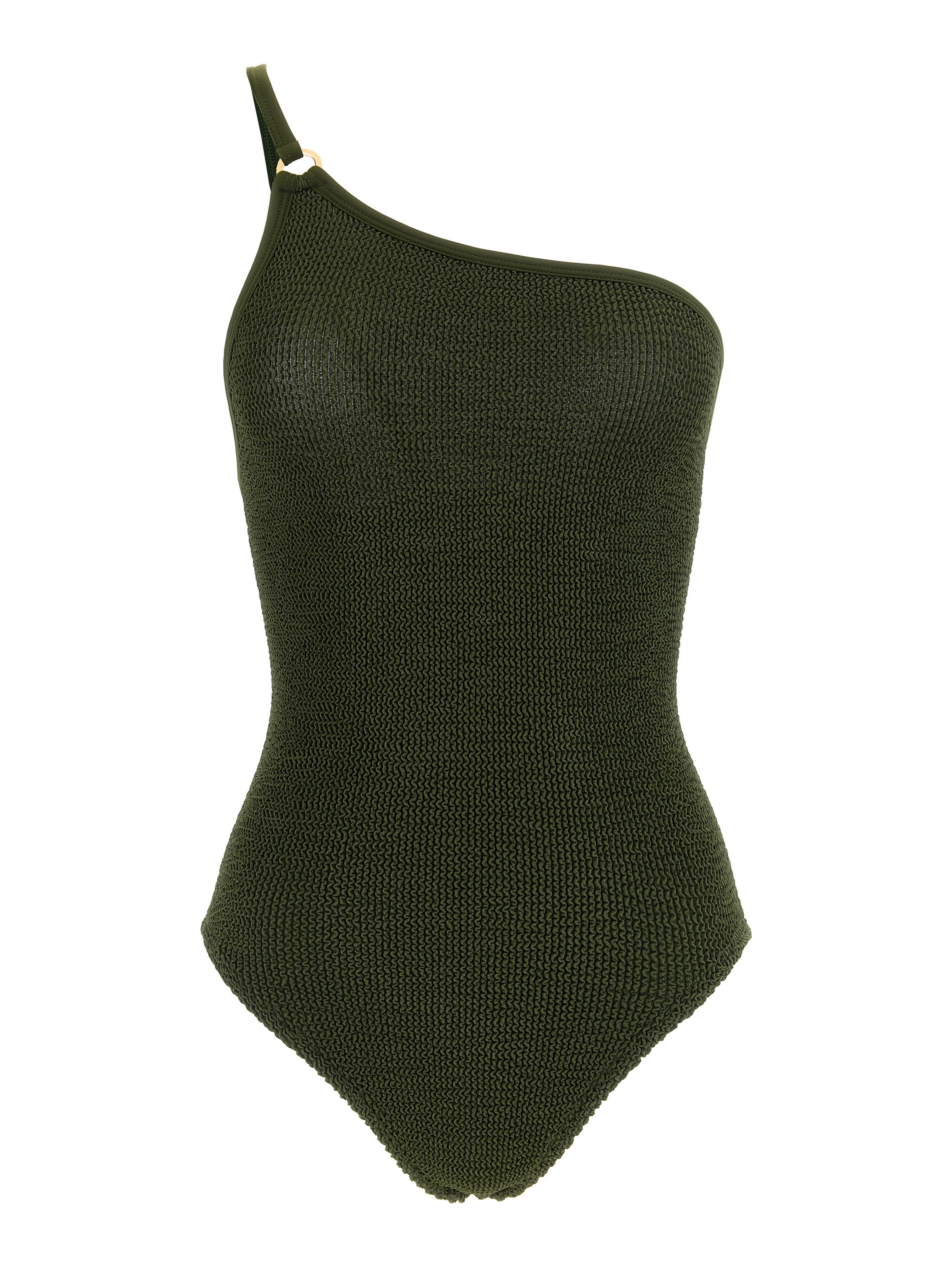 Bicolor Polyamide One-Piece Swimsuit