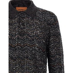 Multicolor Cashmere Cardigan