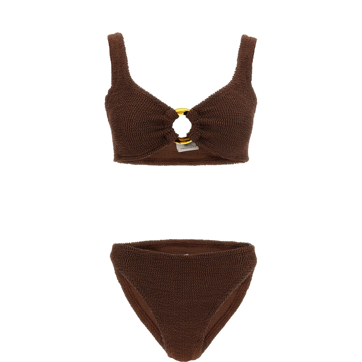 Brown Polyamide Bikini