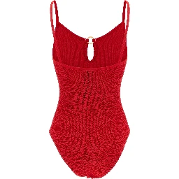 Multicolor Polyamide One-Piece Swimsuit