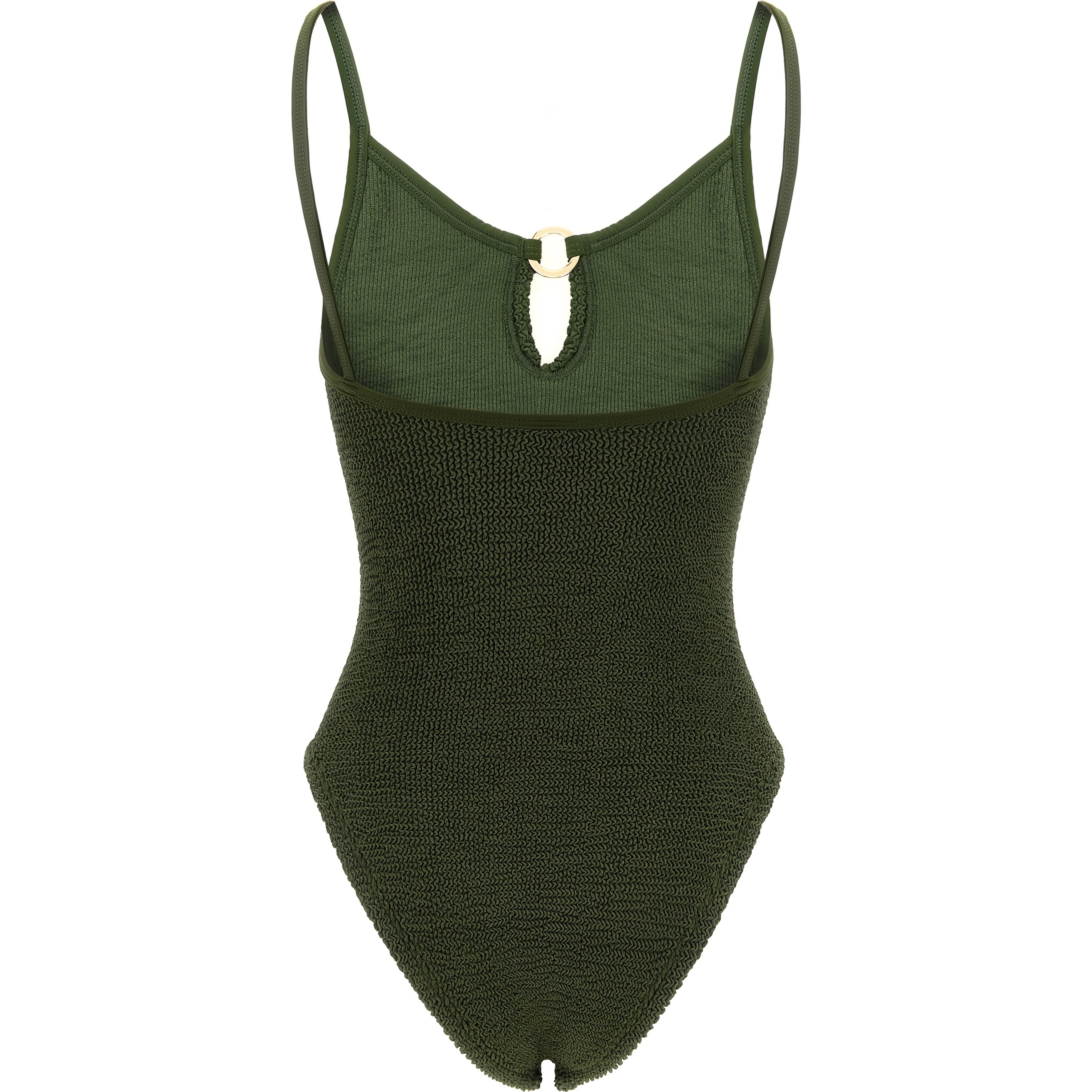 Bicolor Polyamide One-Piece Swimsuit