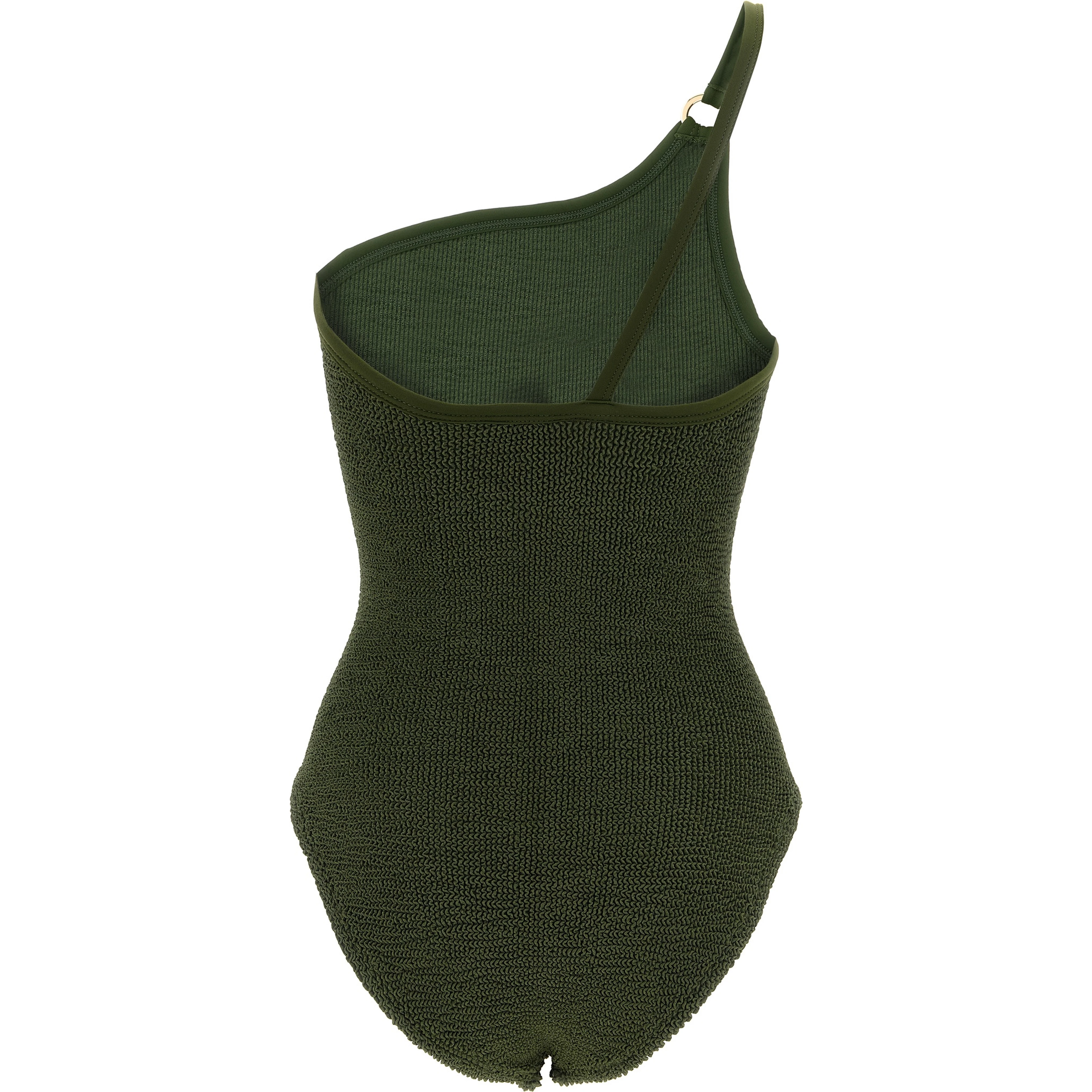 Bicolor Polyamide One-Piece Swimsuit
