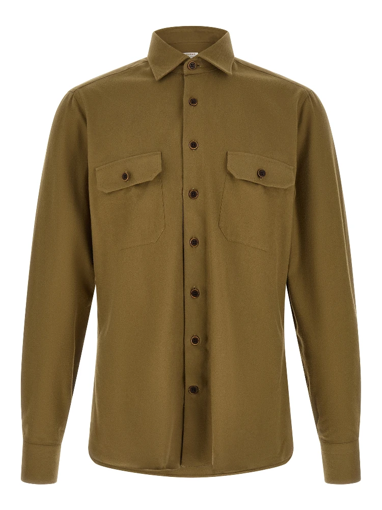 Bicolor Cotton Blouse