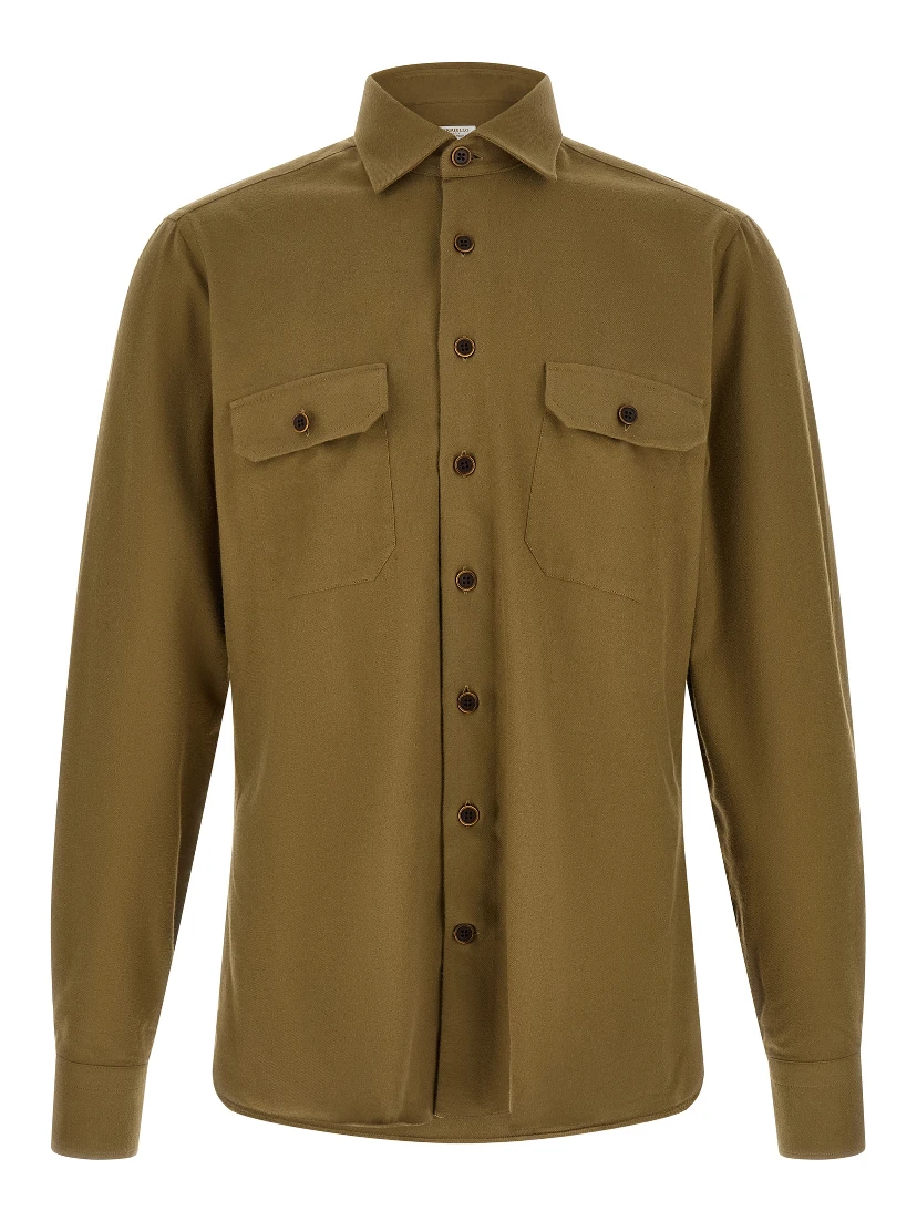 Bicolor Cotton Blouse