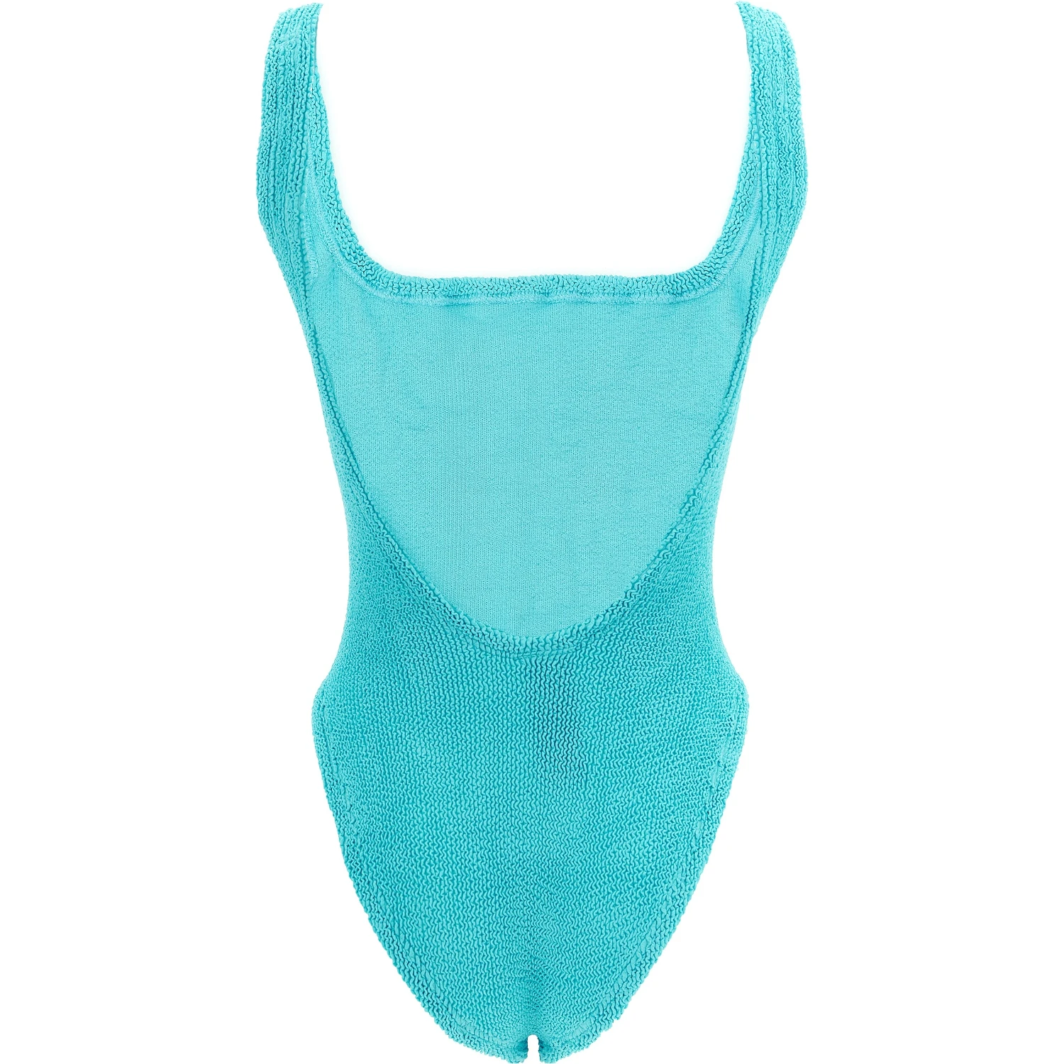 Blue Polyamide One-Piece Swimsuit