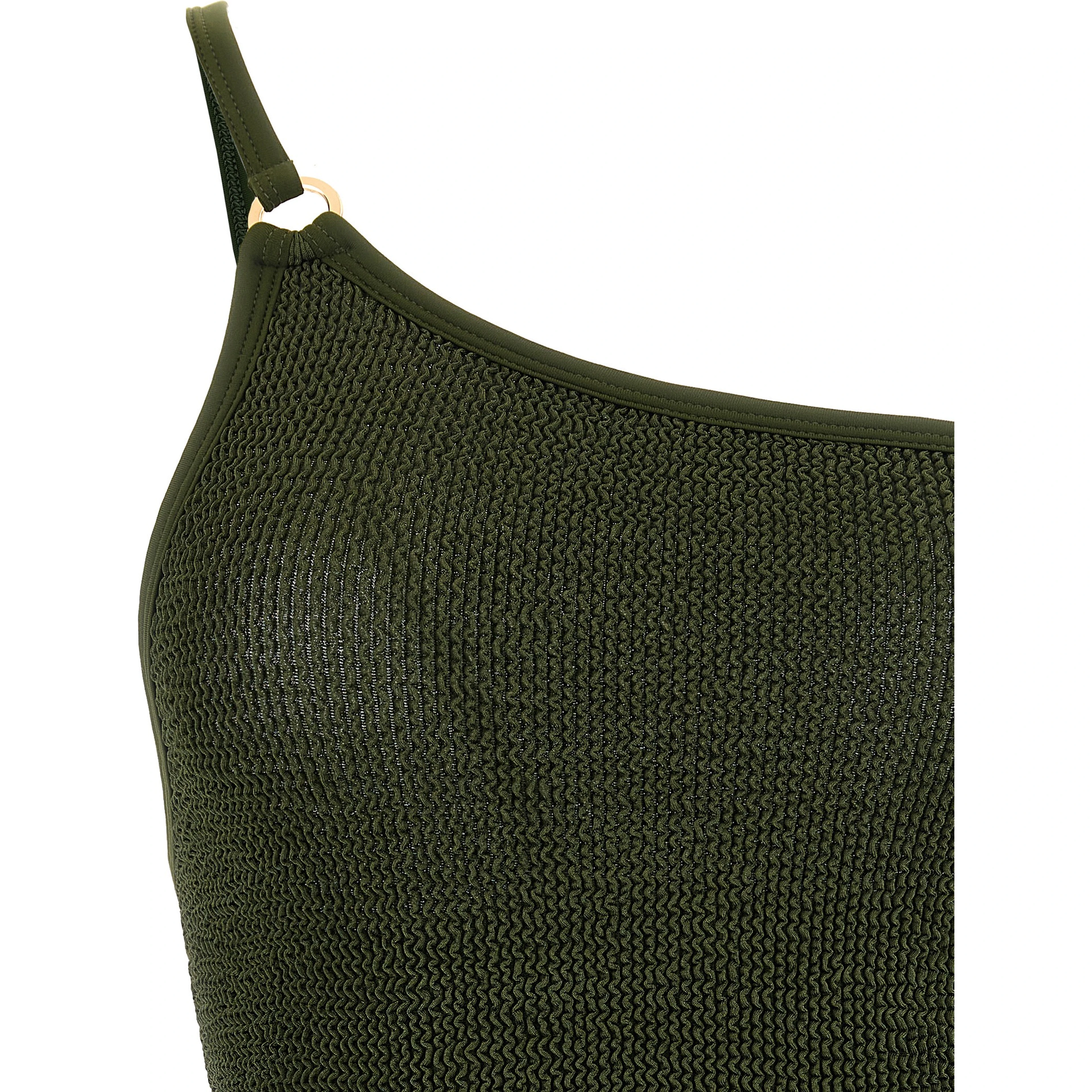 Bicolor Polyamide One-Piece Swimsuit
