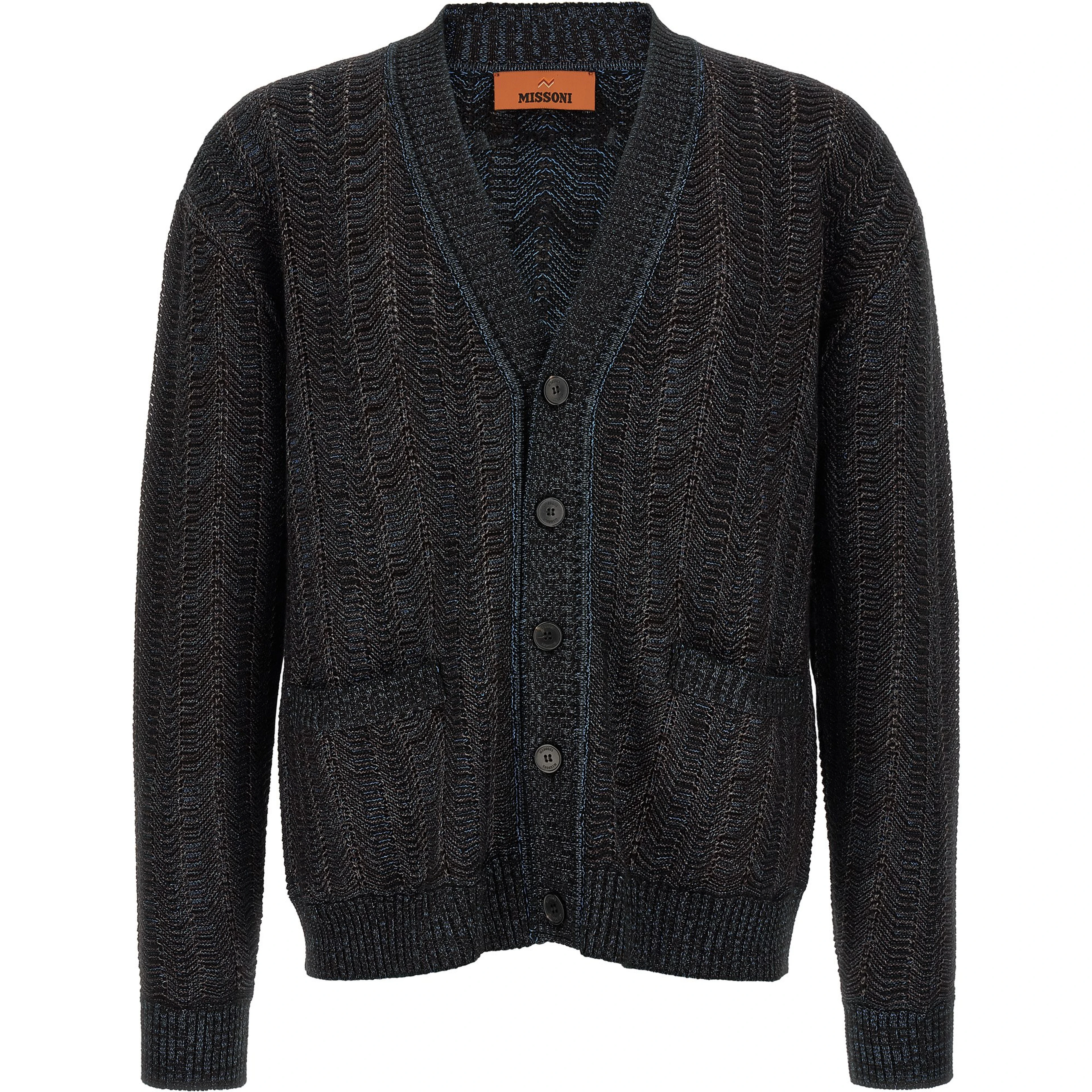 Multicolor Viscose Cardigan