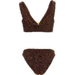 Brown Polyamide Bikini