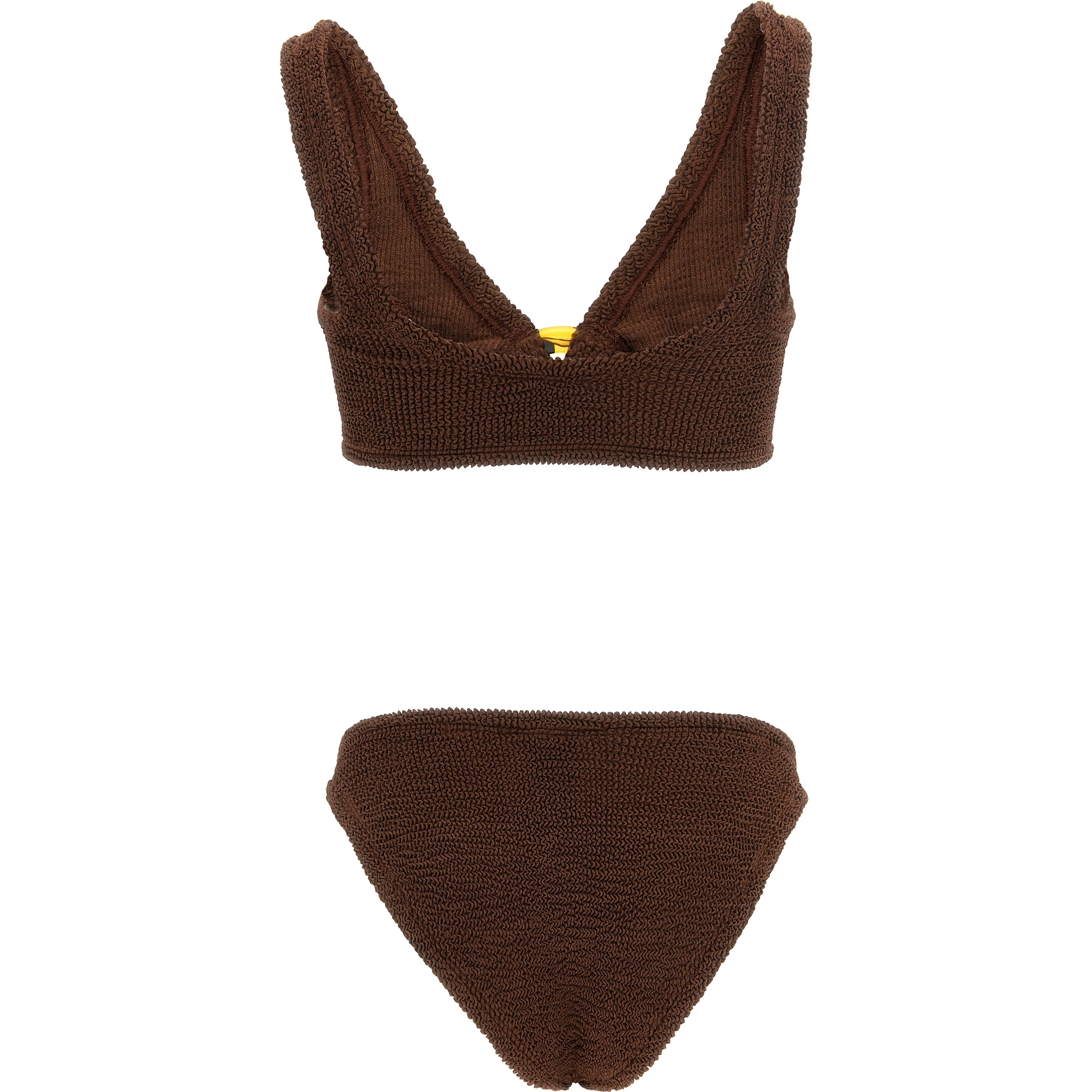 Brown Polyamide Bikini