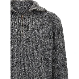 Gray Linen Cardigan