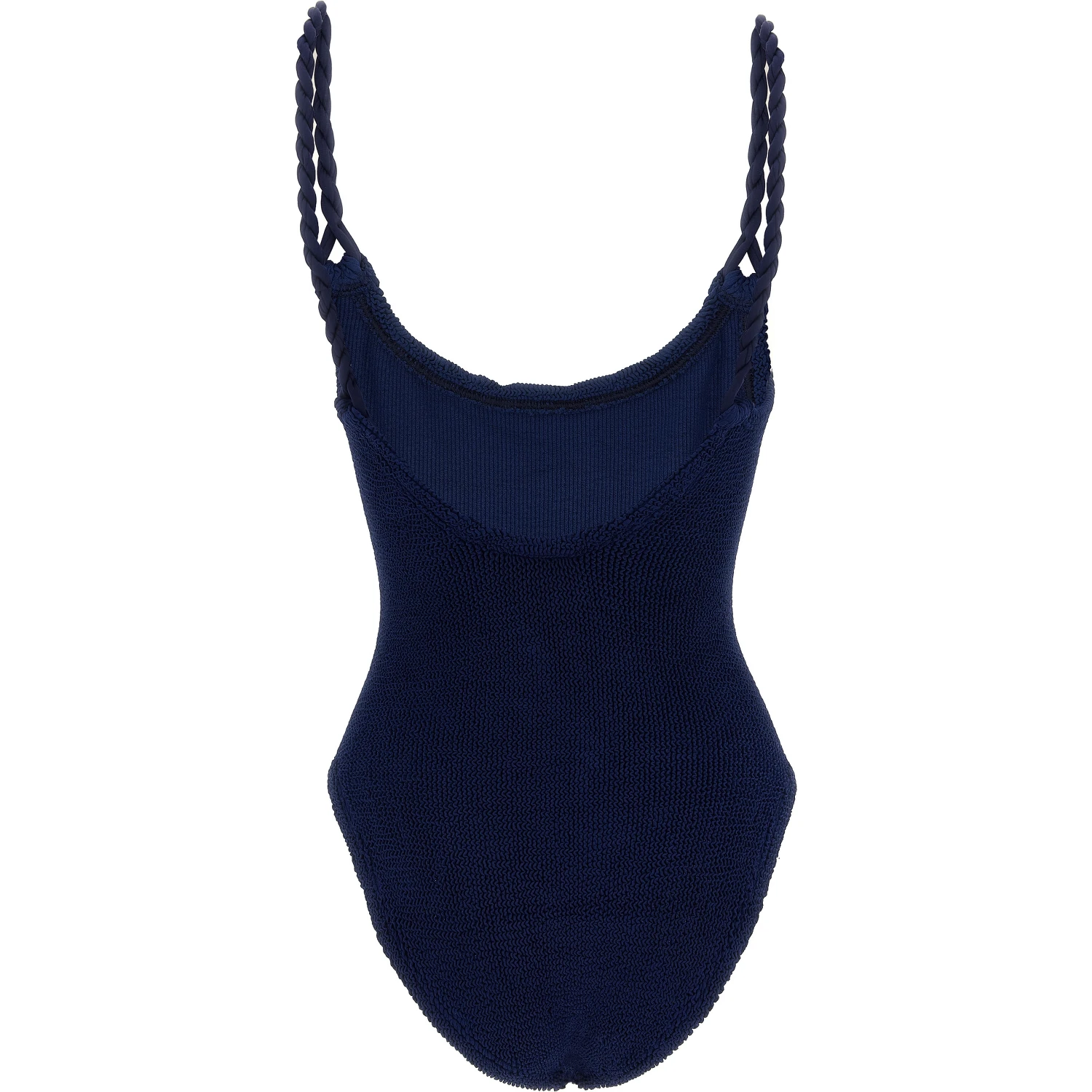 Blue Polyamide One-Piece Swimsuit