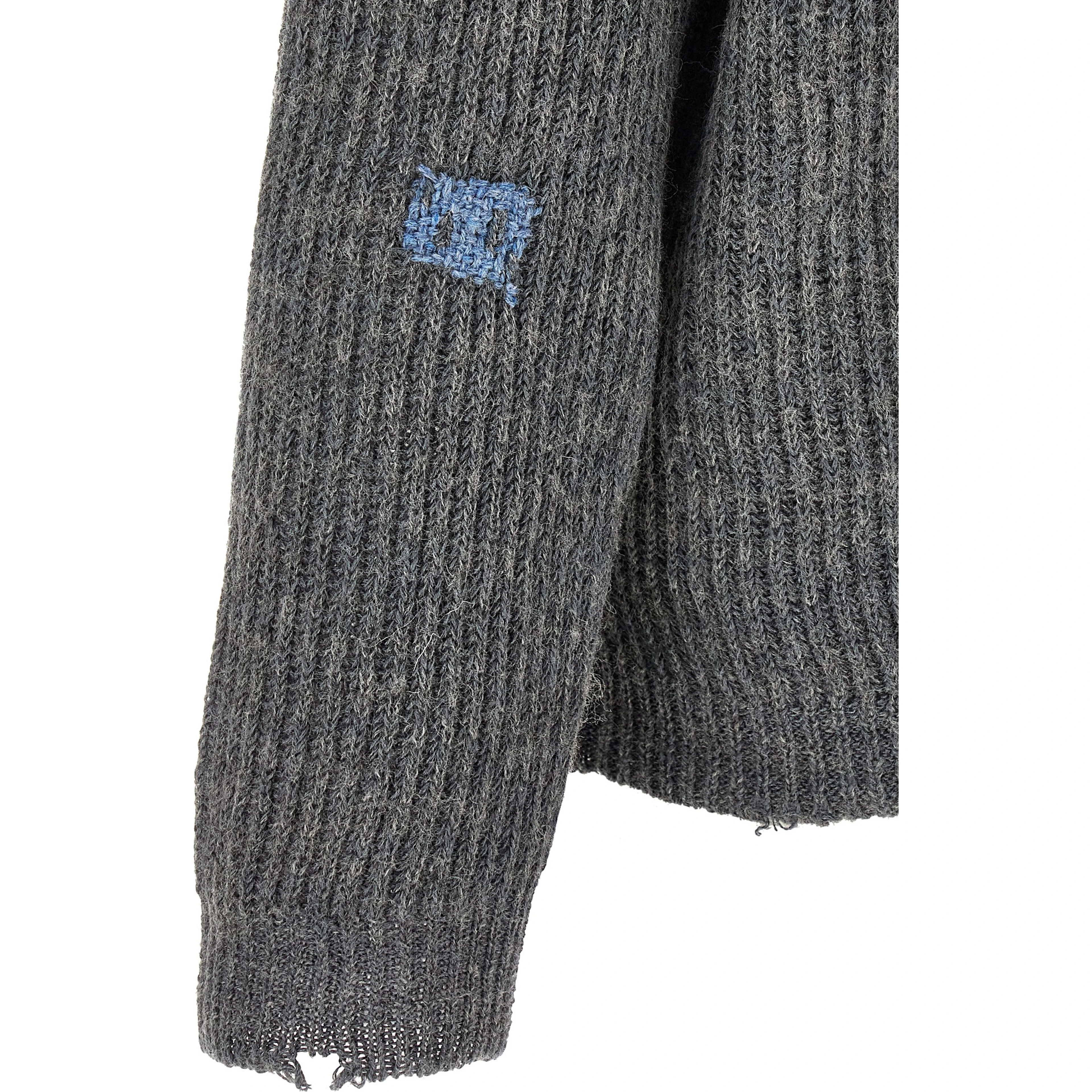 Gray Linen Cardigan