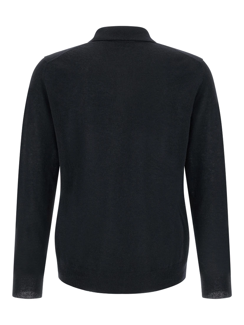 Blue Cashmere Cardigan
