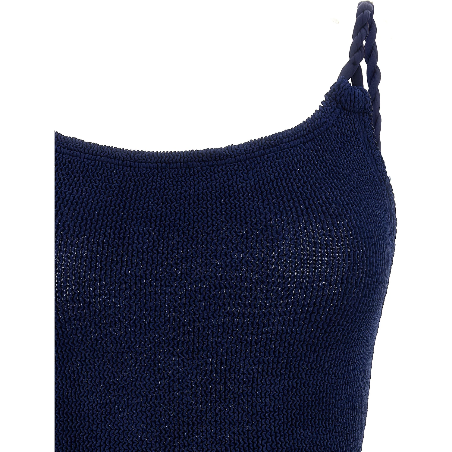 Blue Polyamide One-Piece Swimsuit