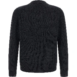 Blue Virgin Wool Cardigan
