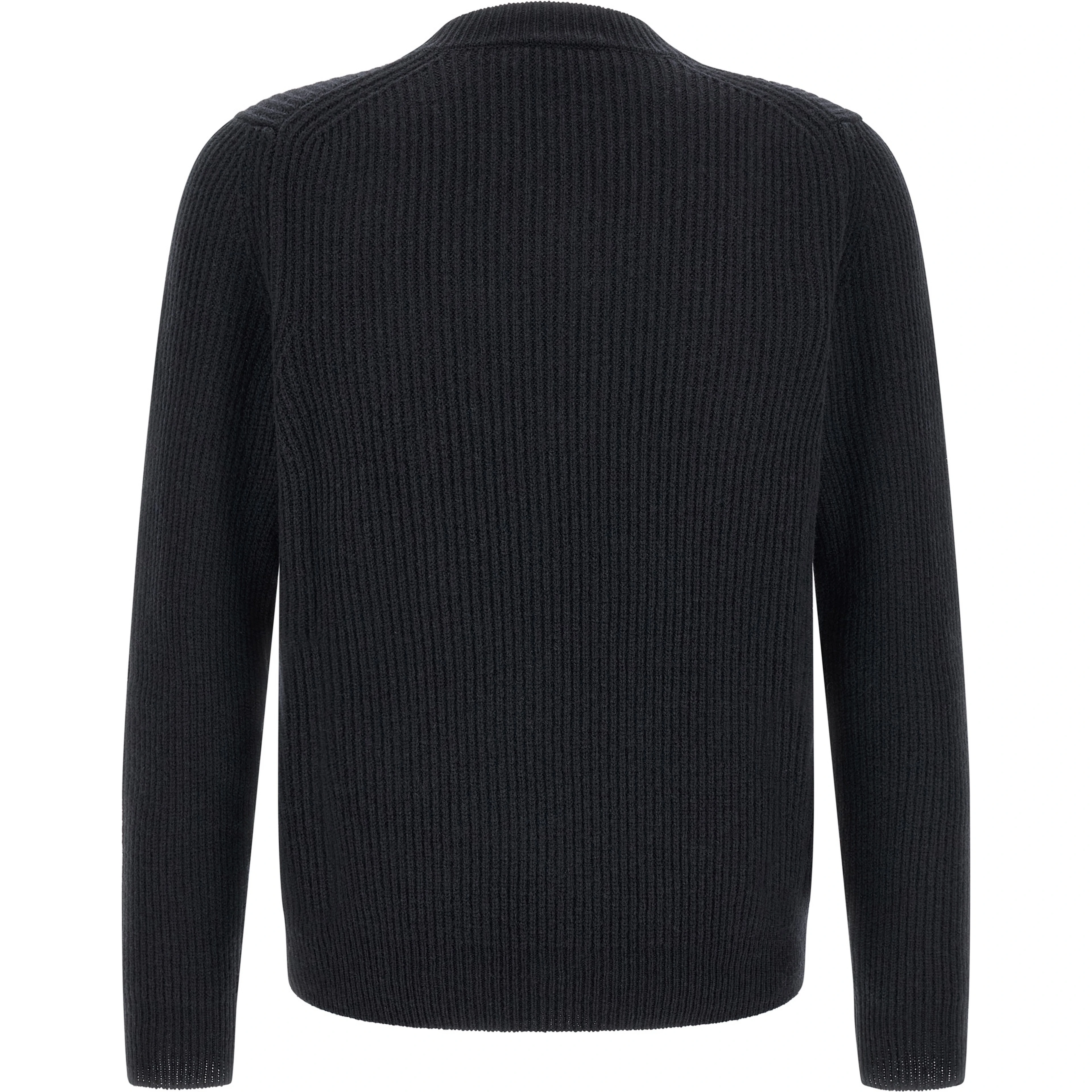 Blue Virgin Wool Cardigan