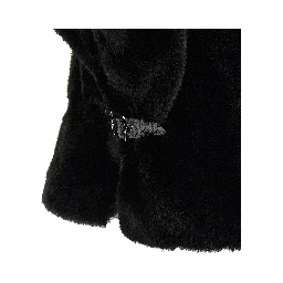 Black Polyester Coat