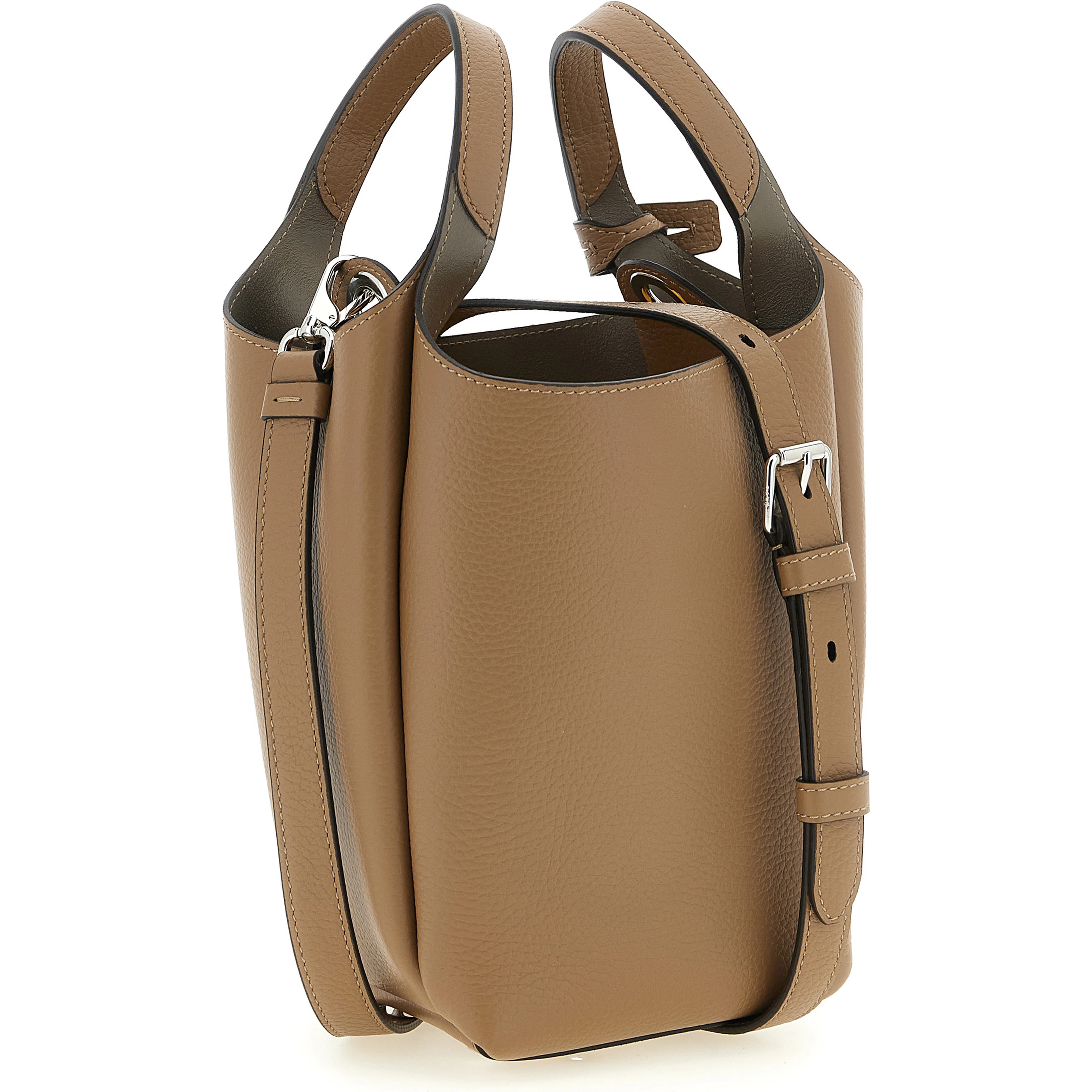 Brown Calfskin Handbag