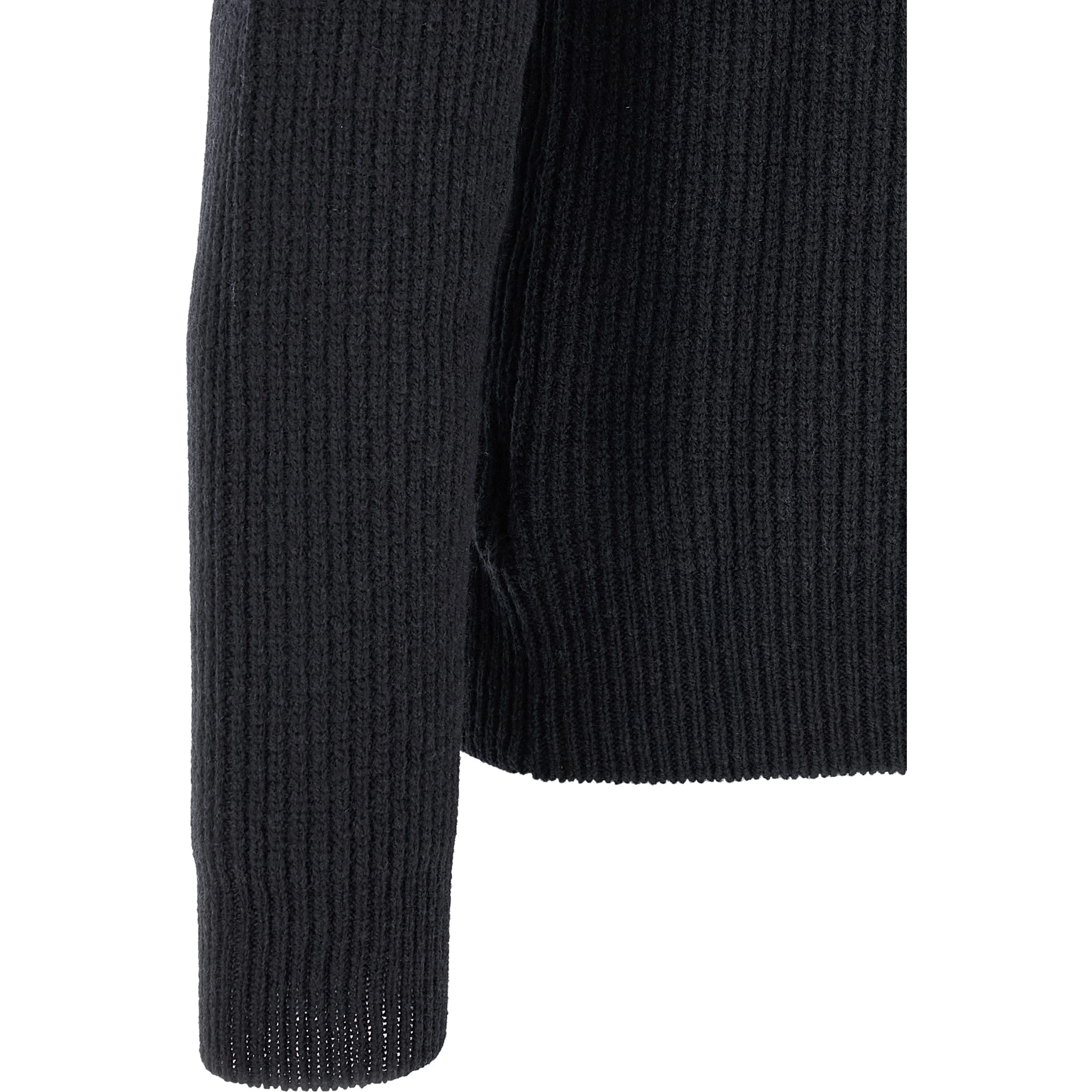 Blue Virgin Wool Cardigan