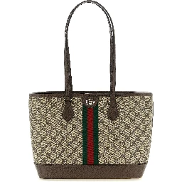 Brown Polyethylene Tote Bag