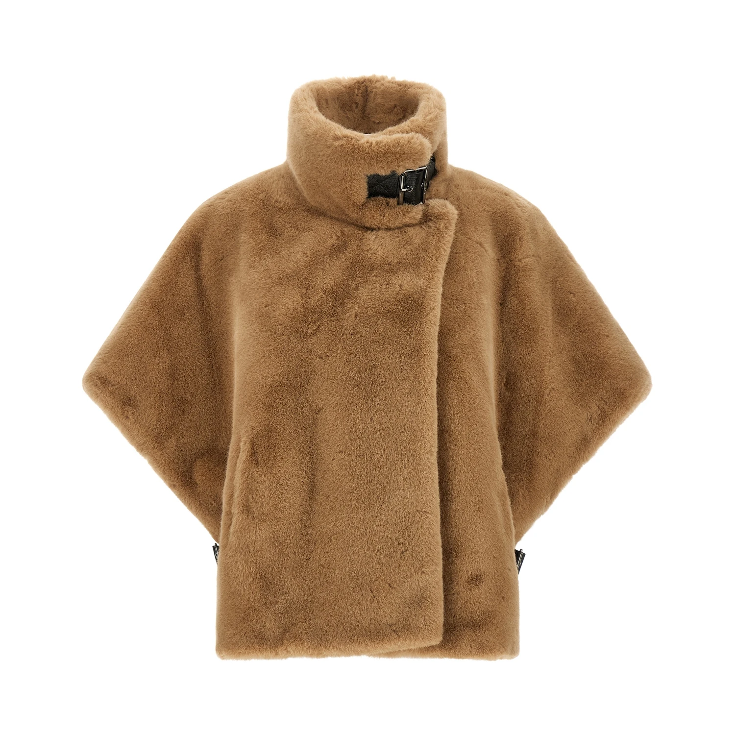 Beige Polyester Coat