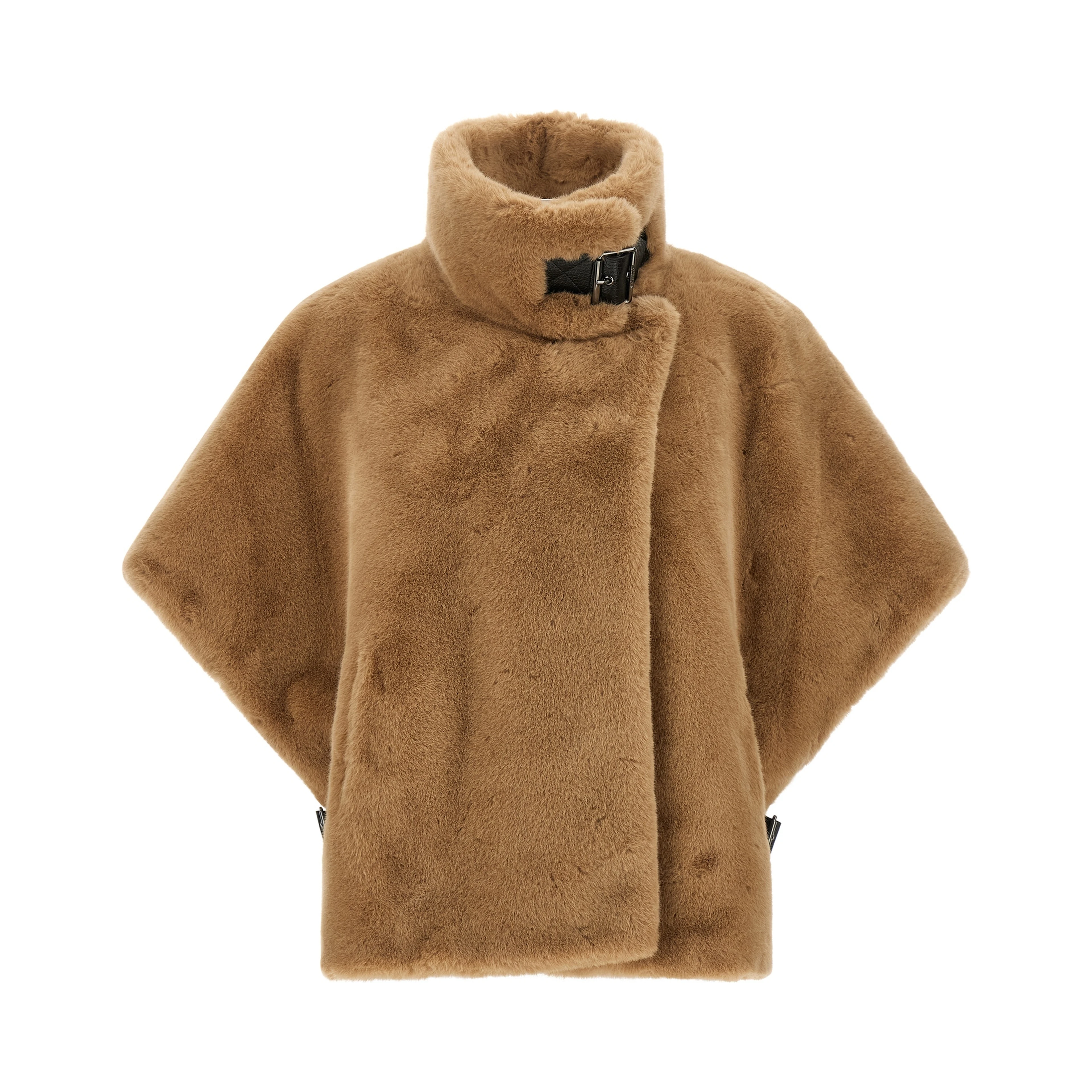 Beige Polyester Coat