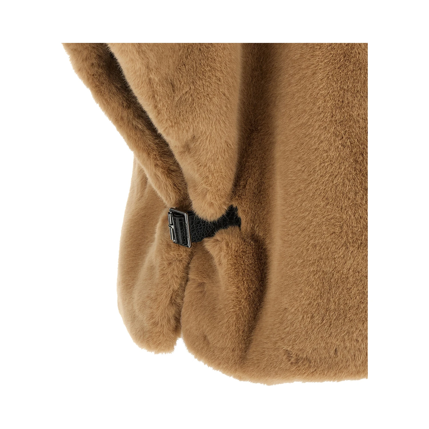 Beige Polyester Coat