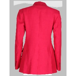BLAZER DOPPIOPETTO IN VISCOSA E LINO