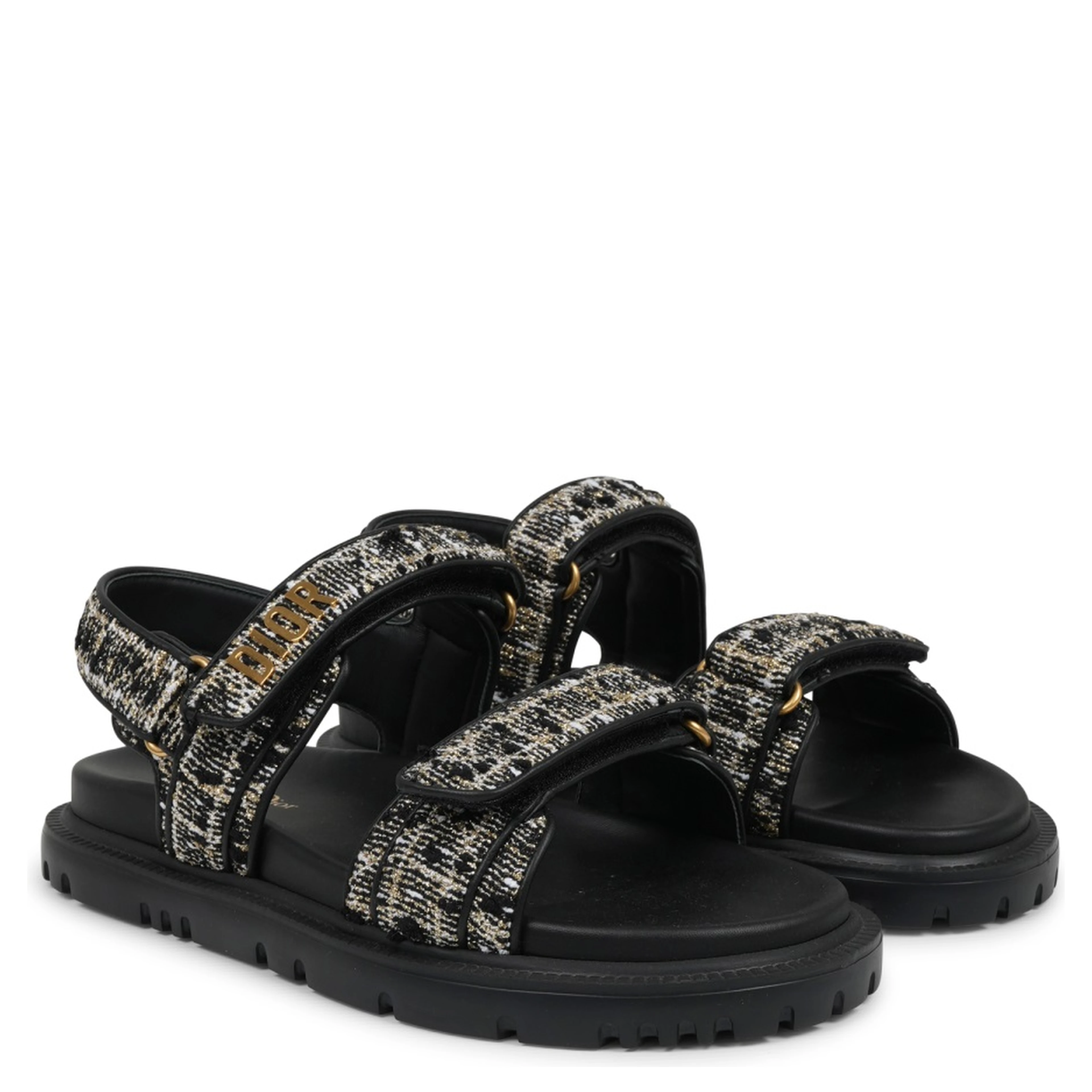 "CANNAGE TWEED" SANDAL