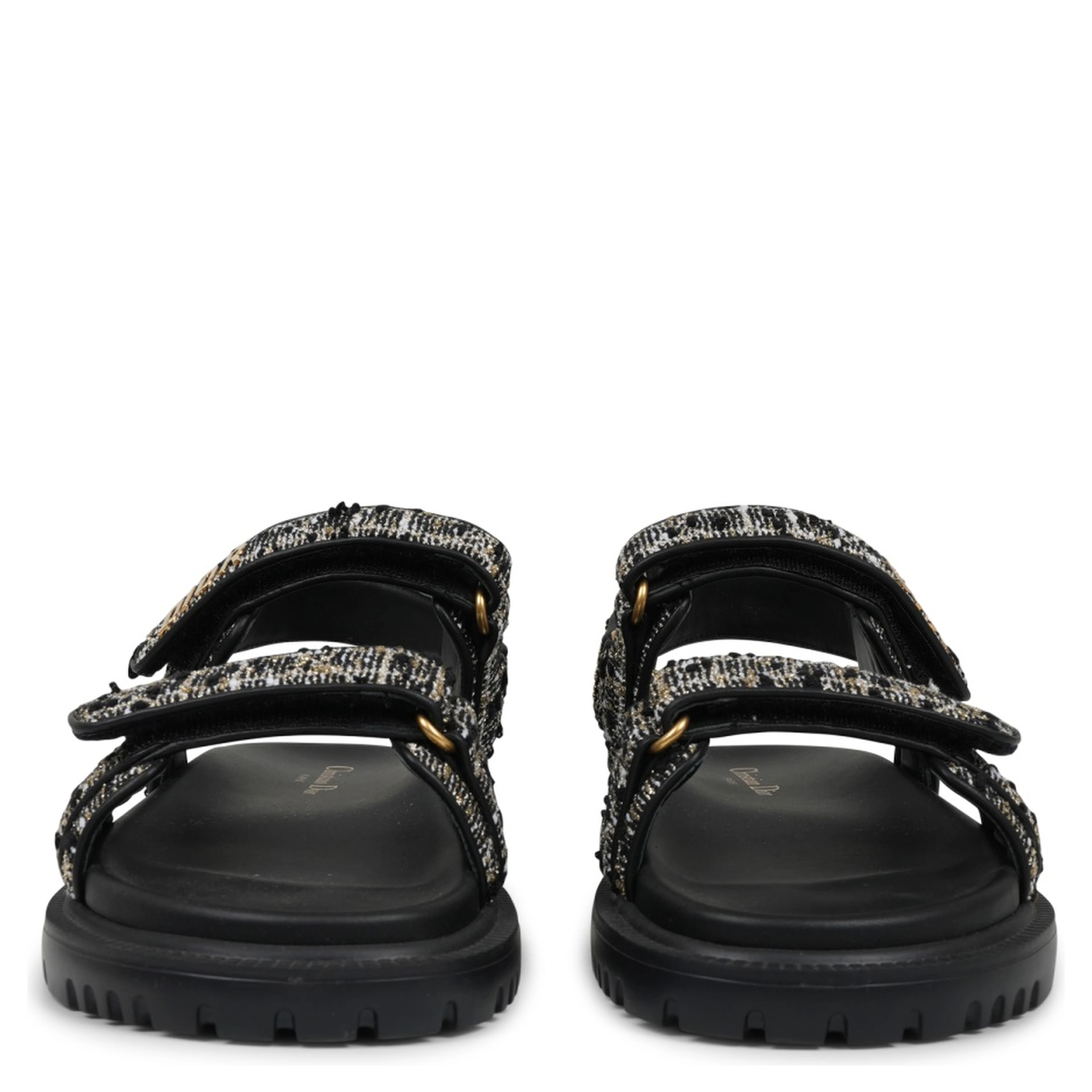 "CANNAGE TWEED" SANDAL