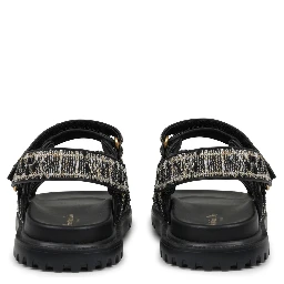 "CANNAGE TWEED" SANDAL