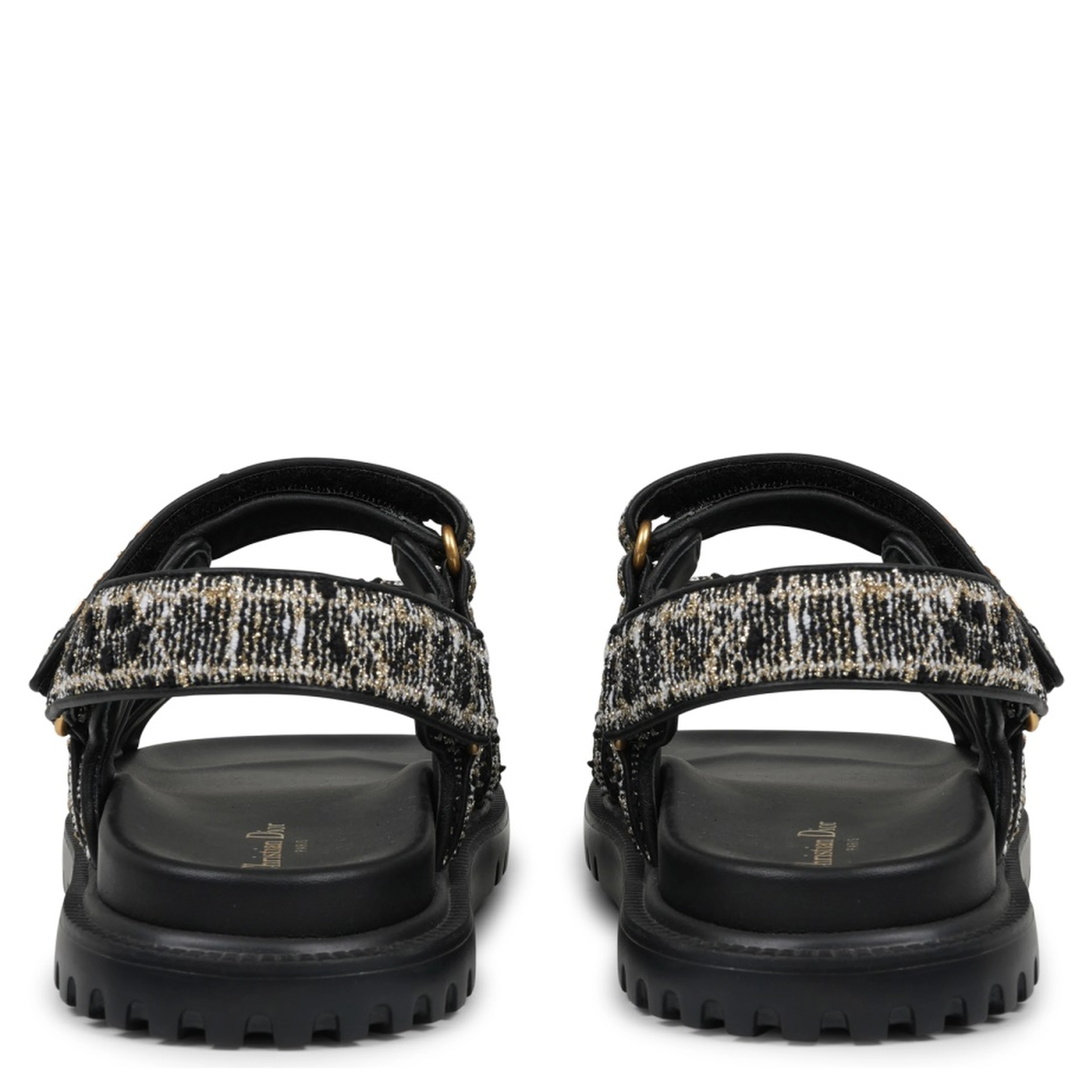 "CANNAGE TWEED" SANDAL