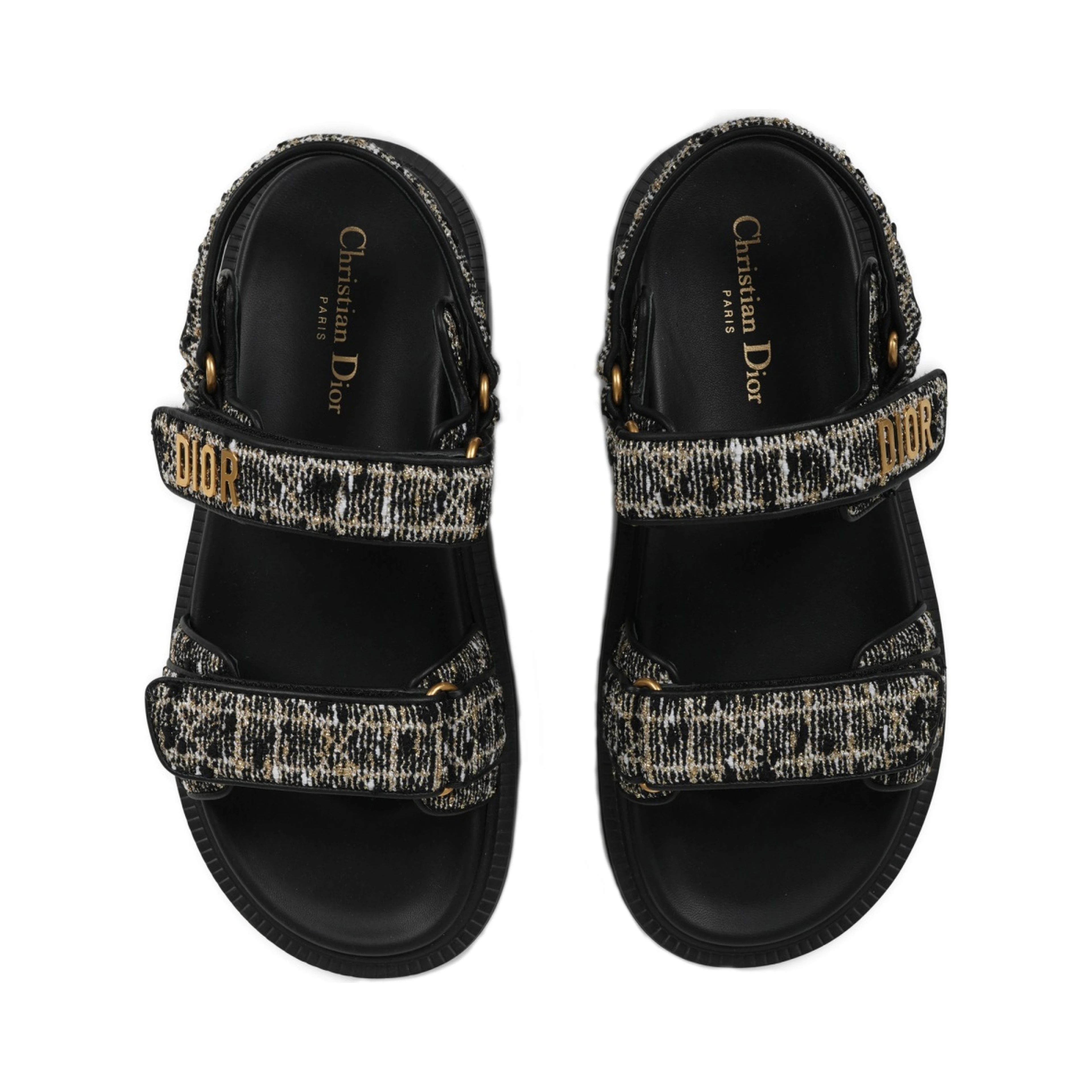 "CANNAGE TWEED" SANDAL