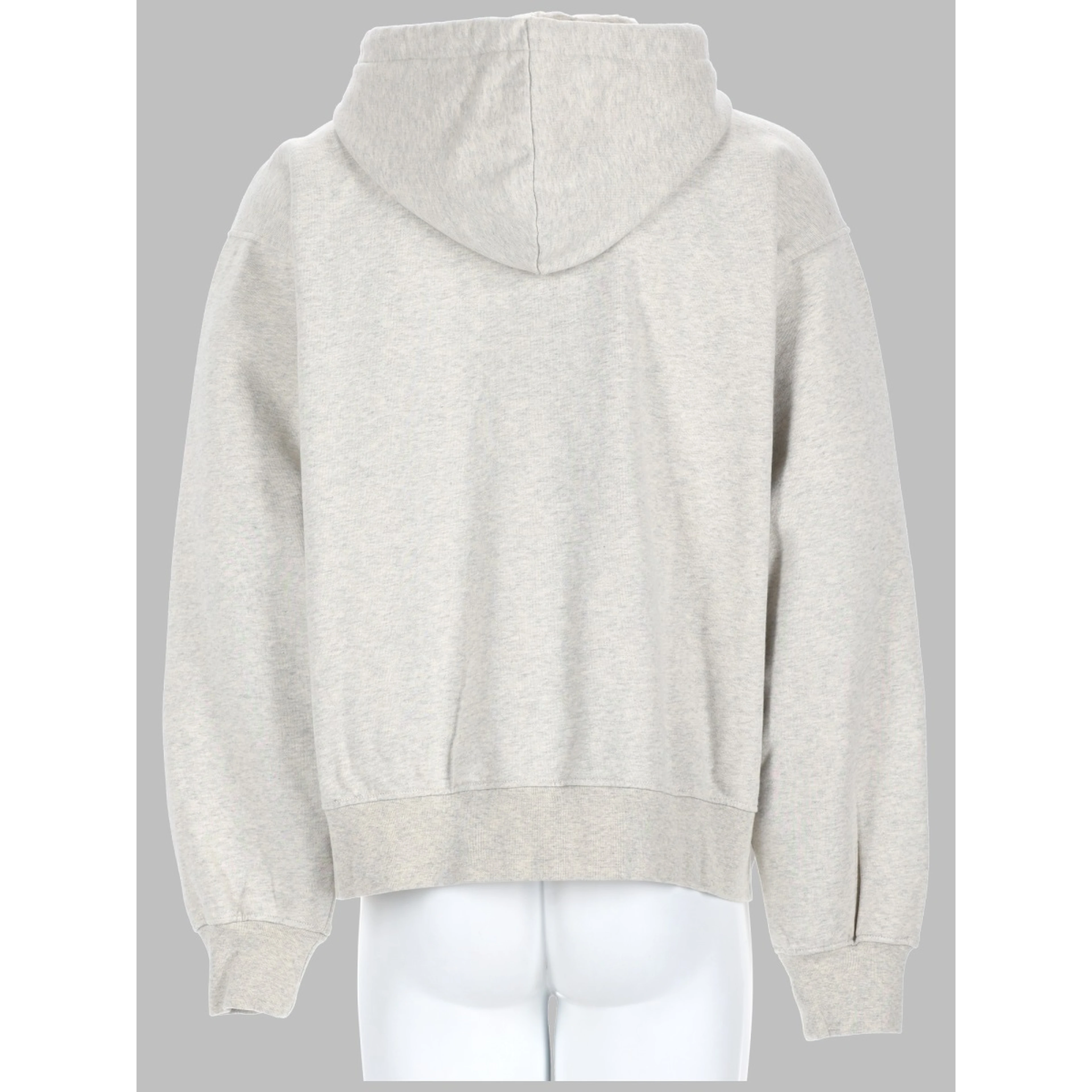 FELPA CON ZIP E CAPPUCCIO