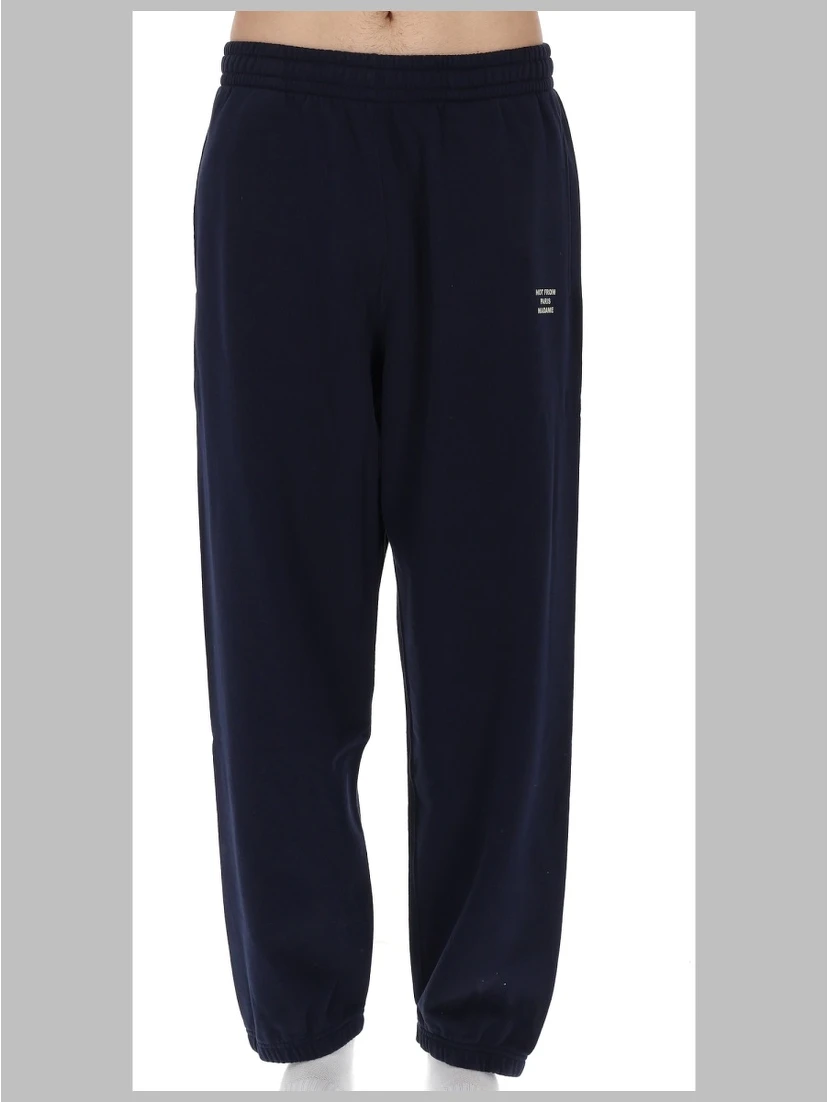 PANTALONE IN FELPA DI COTONE