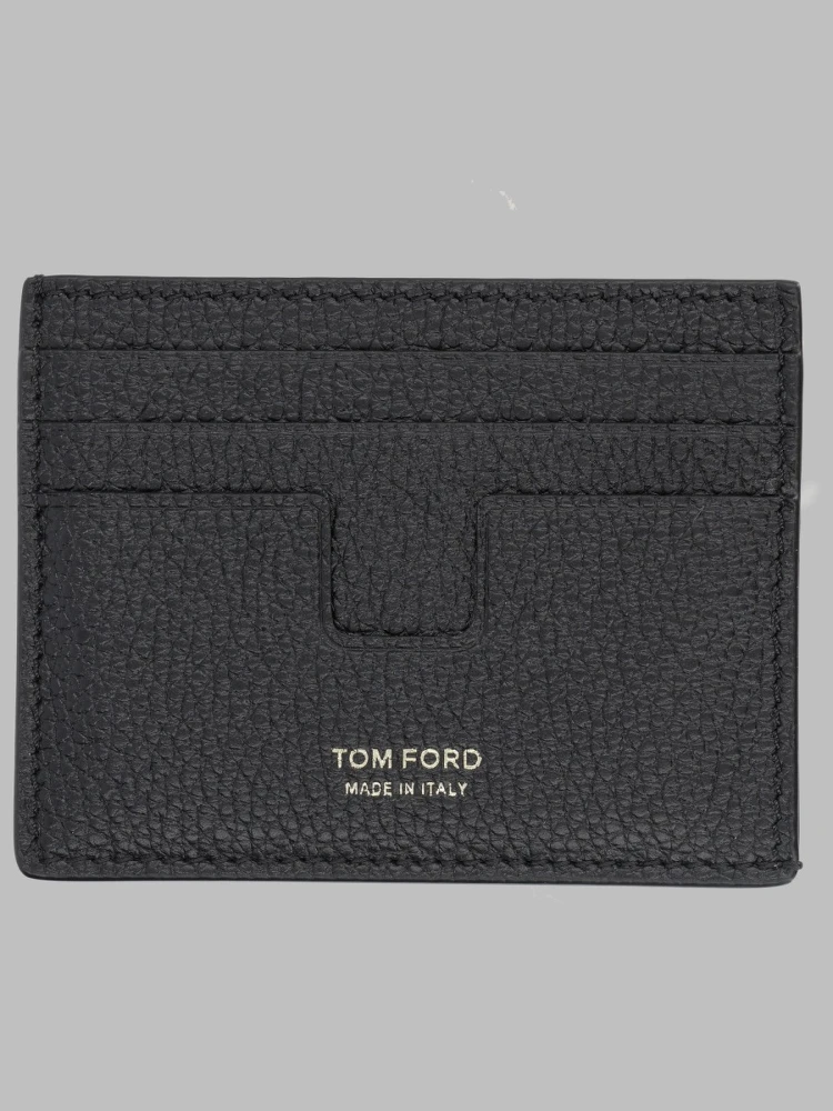 PORTACARTE "T LINE" IN PELLE