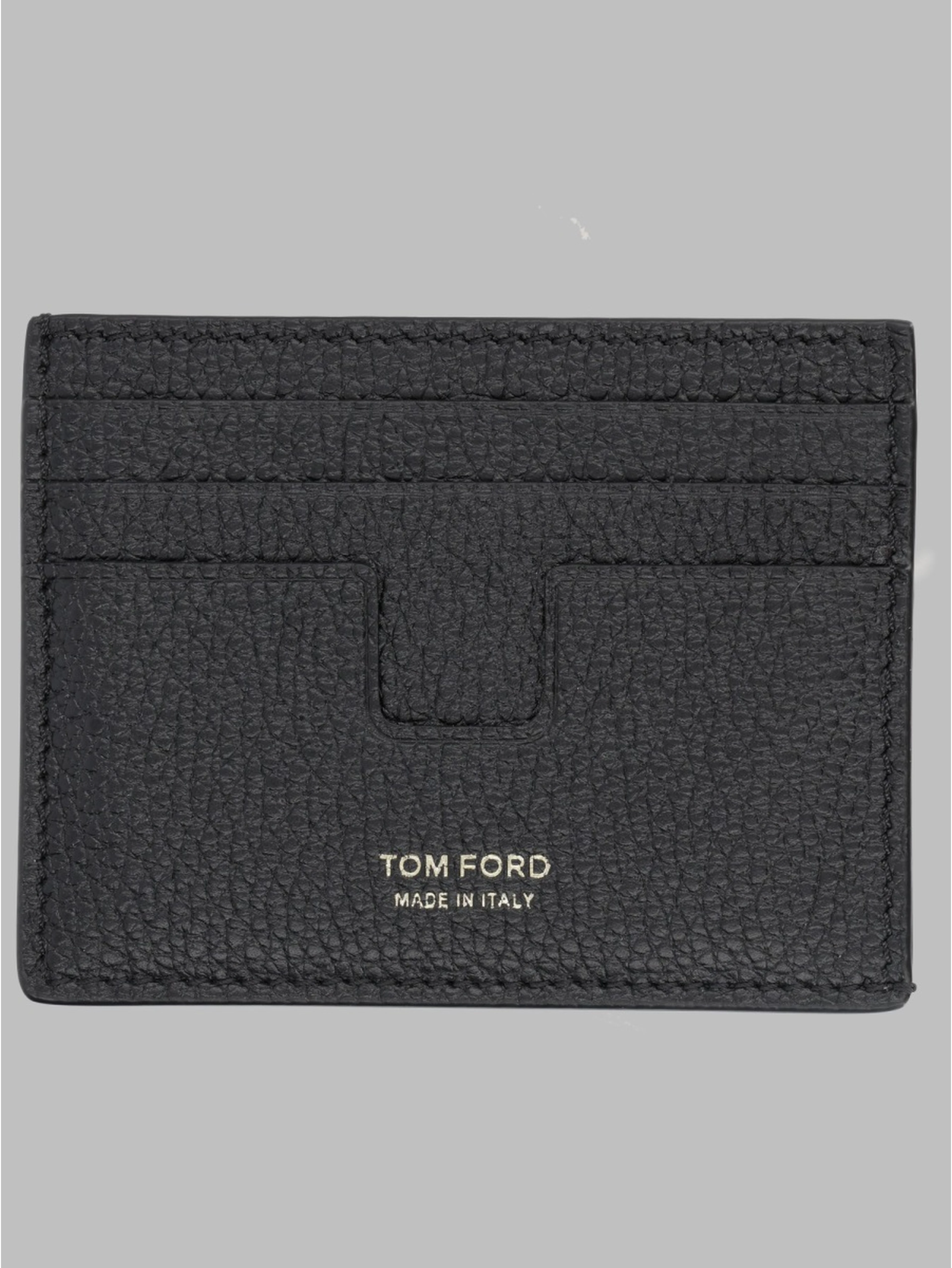 PORTACARTE "T LINE" IN PELLE