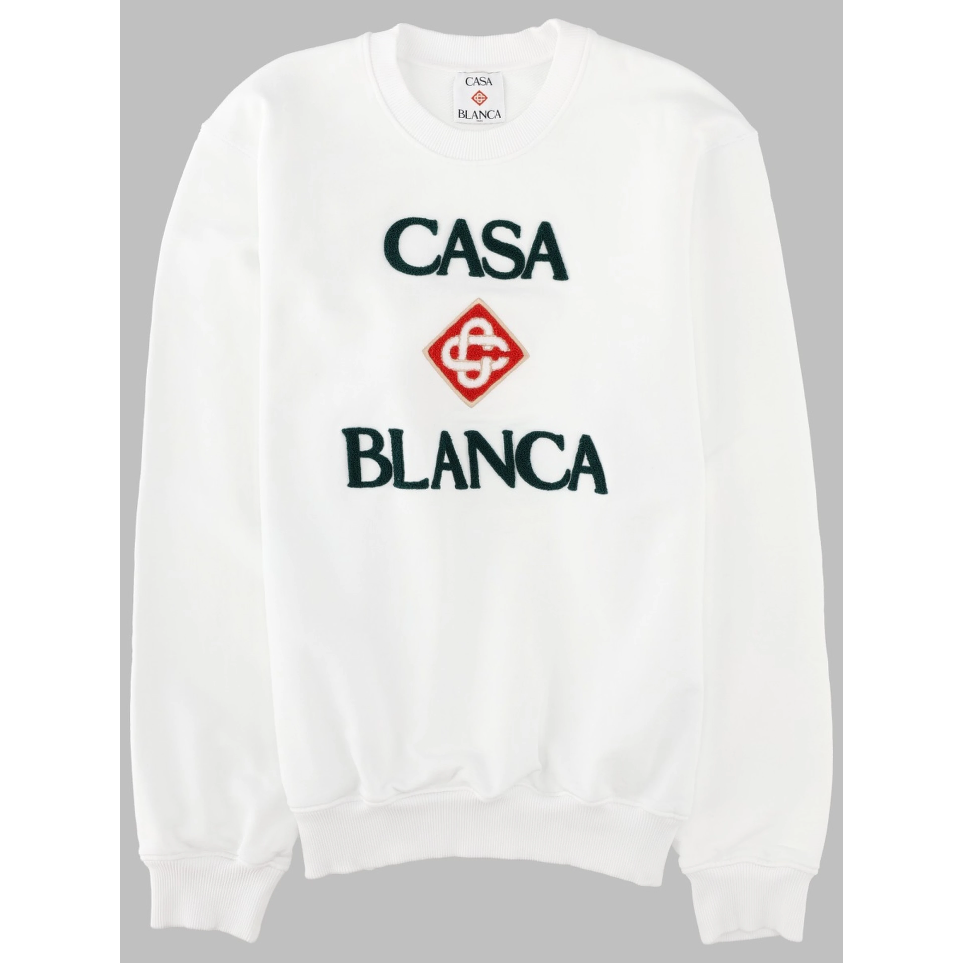 FELPA CON LOGO RICAMATO