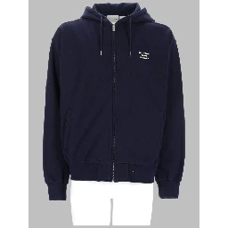 FELPA CON ZIP E CAPPUCCIO