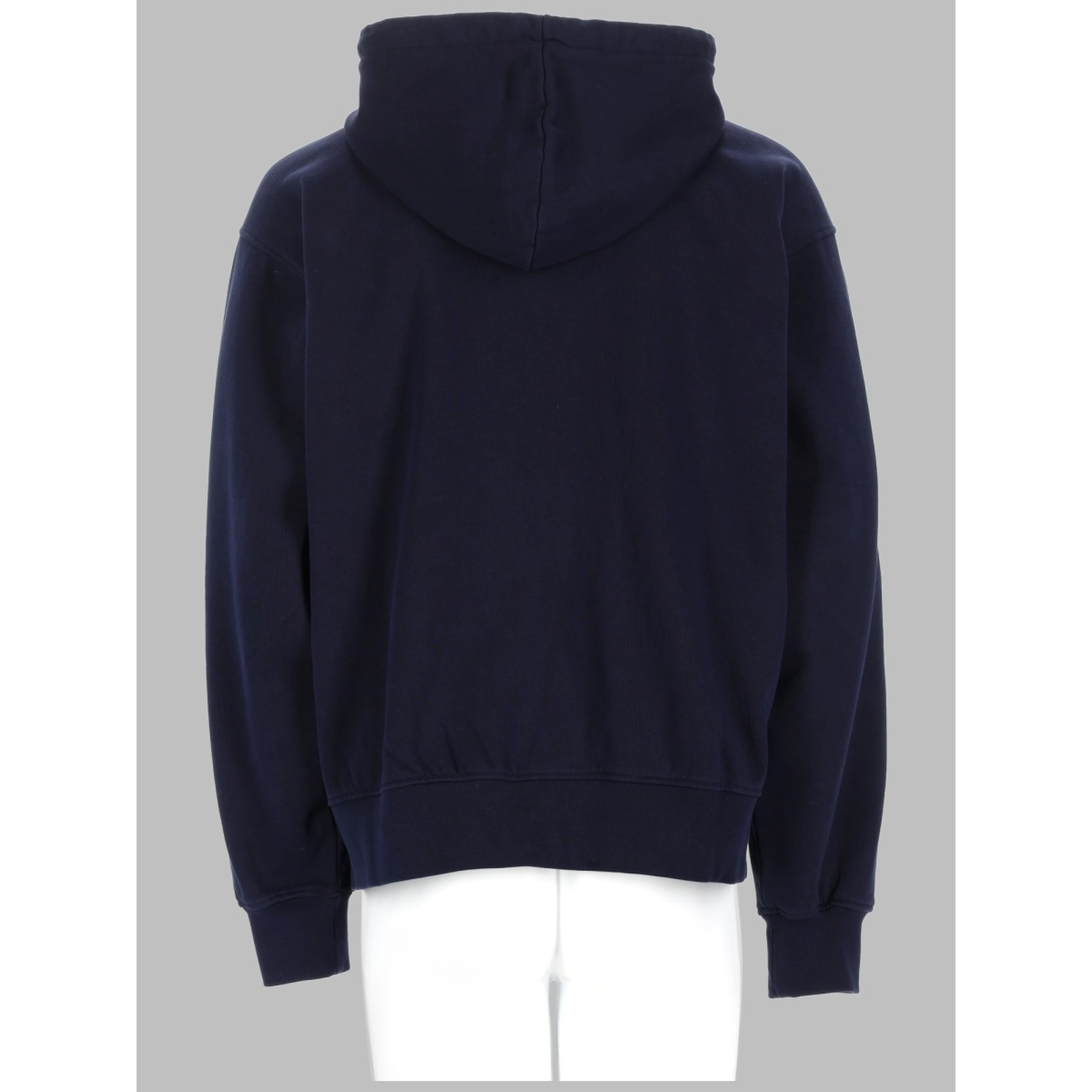 FELPA CON ZIP E CAPPUCCIO
