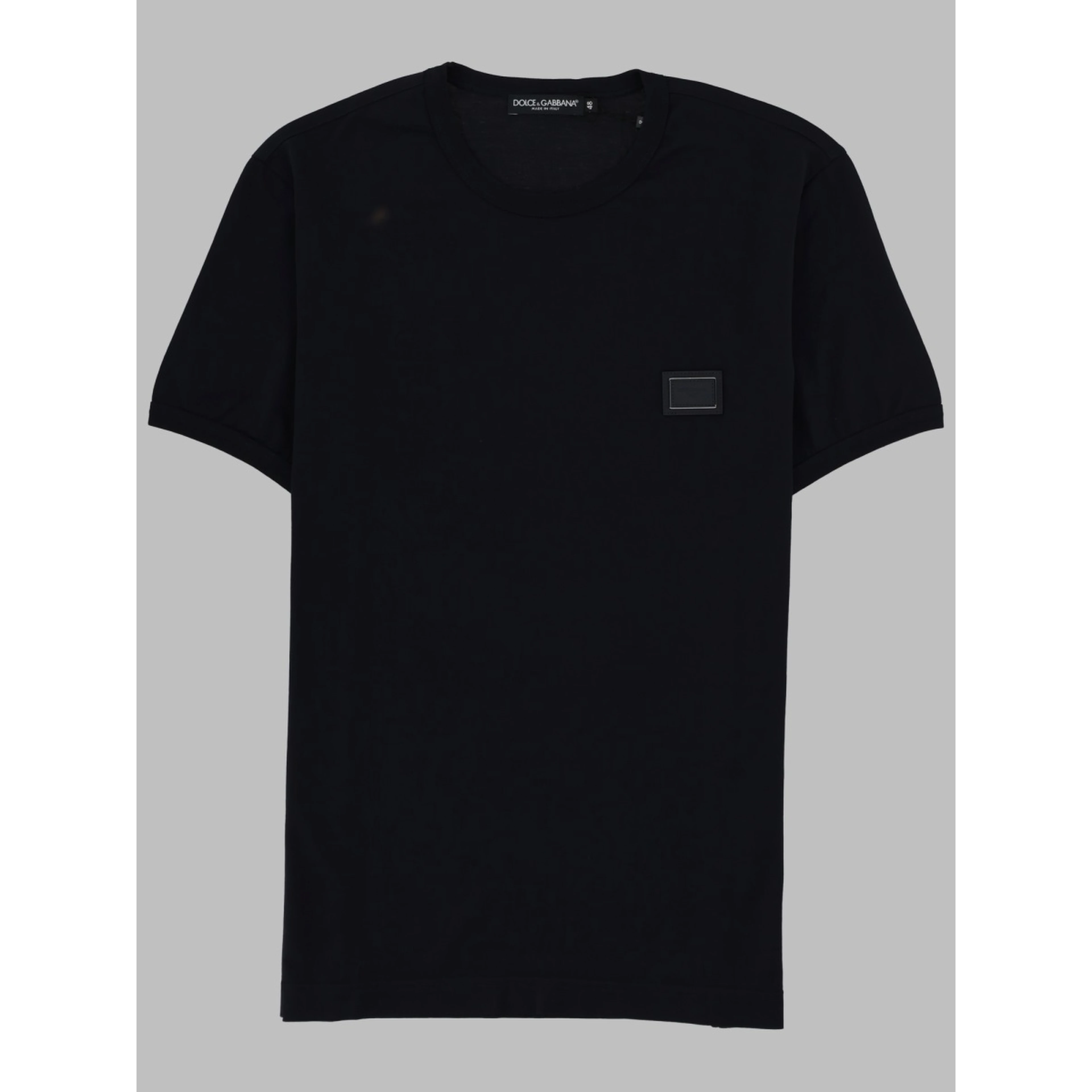 T-SHIRT IN COTONE CON PLACCA